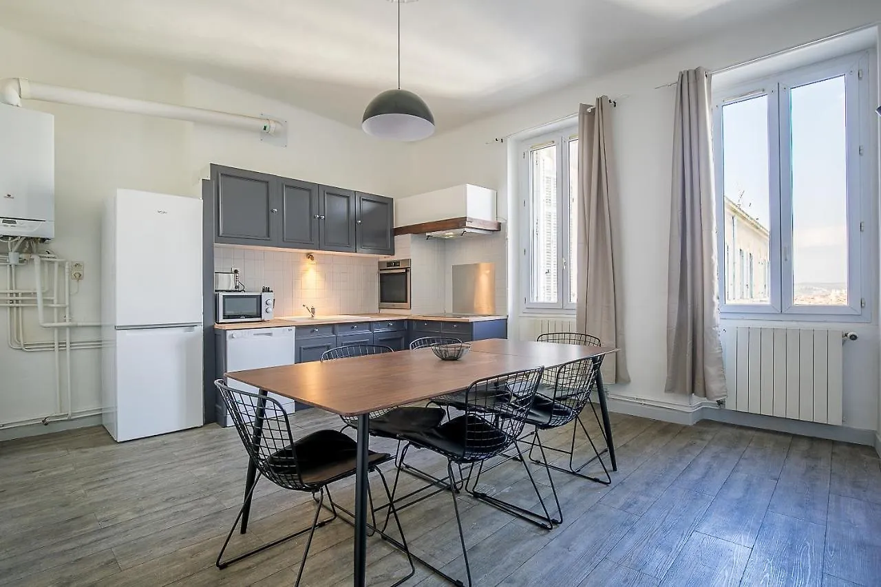 Superbe Appartement 6Ch Dans Le Coeur De Marseille - La French Casa Dragon 0*,  Francja
